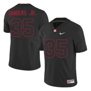 The Tide Mens University College Football Black #35 Abduall Sanders Jr. Jersey 403650-682