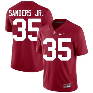Go Bama Mens Abduall Sanders Jr. 2026-27 Crimson College Football #35 Jerseys 315836-168