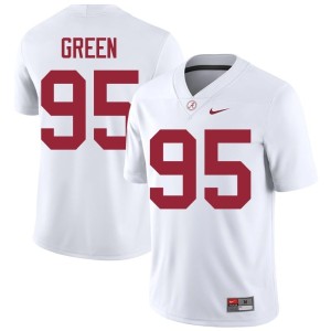 Bama #95 Anderson Green College Football Men's White 2026-27 Jerseys 868175-323