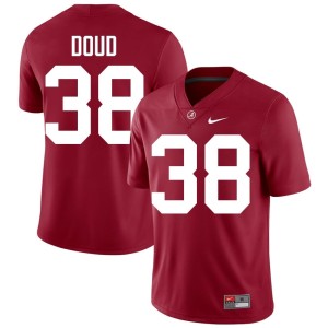 Crimson Tide Crimson Blake Doud #38 Embroidery Men College Football Jersey 575126-328