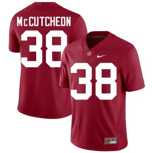 Alabama Limited Men Crimson #38 Brody McCutcheon College Football Jersey 966868-656