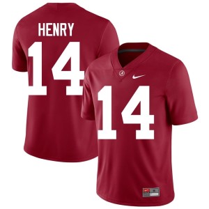 Roll Tide #14 Fatutoa Henry Crimson Player Men College Football Jersey 715756-552