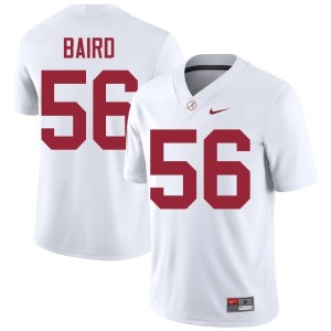 The Tide College Football JD Baird Men White 2026-27 #56 Jerseys 505685-235