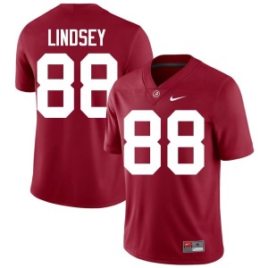Go Bama #88 Crimson College Football Mens High School Jay Lindsey Jerseys 135672-211
