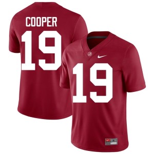 Bama Crimson Game Mens College Football John Cooper #19 Jerseys 811268-784