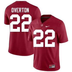 UA Alumni LT Overton Crimson Mens College Football #22 Jerseys 583906-694