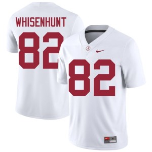 Go Bama College Football NCAA White Men's #82 Lane Whisenhunt Jersey 710328-897