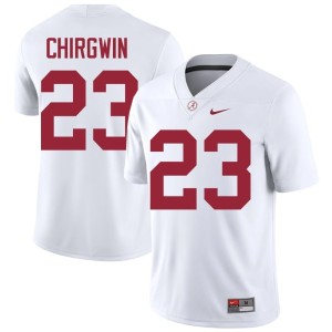 Alabama Crimson Tide MJ Chirgwin Men Official College Football #23 White Jerseys 170988-180