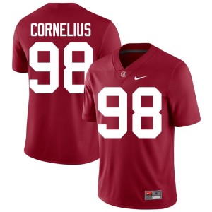 Roll Tide #98 Tucker Cornelius College Football Crimson 2026 Mens Jersey 545270-230