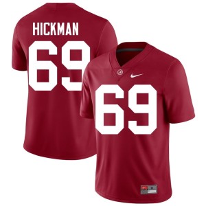 University of Alabama Baker Hickman Crimson High School College Football #69 Men Jersey 199542-243