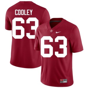 UA Crimson #63 University Bryson Cooley College Football Men's Jersey 174228-898