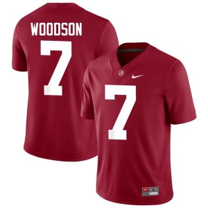 The Tide Crimson College Football #7 2026 Caleb Woodson Men Jerseys 382643-723