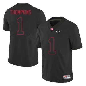 UA Devan Thompkins College Football Limited #1 Black Mens Jersey 259517-972