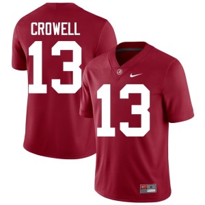 The Tide Mens #13 Crimson College Football EJ Crowell Alumni Jersey 220008-939