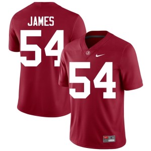 Alabama Crimson Tide Limited Crimson Men Jayvin James College Football #54 Jerseys 603877-470