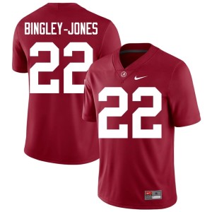 UA Crimson Tide #22 Men's Stitched College Football Crimson Kedrick Bingley-Jones Jerseys 978844-472