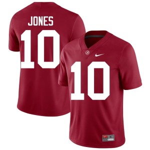 Bama Mac Jones College Football Crimson Game Mens #10 Jerseys 582283-110