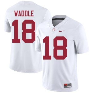 UA Crimson Tide College Football University Men's #18 Mack Sutter White Jersey 106748-306