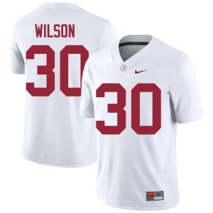 UA #30 College Football Mack Wilson White 2026 Men Jerseys 323782-132