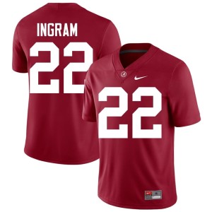 The Tide #22 Mark Ingram Crimson High School Mens College Football Jersey 858637-343
