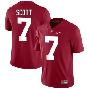 UA Crimson NCAA Mens College Football Rico Scott #7 Jersey 219385-951
