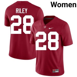 The Tide Replica #28 Crimson Kevin Riley College Football Womens Jerseys 159729-740