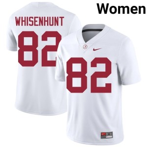 Go Bama Women's College Football Lane Whisenhunt Alumni #82 White Jersey 716004-619