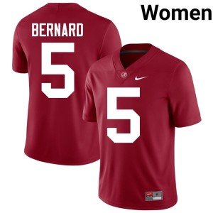 Alabama Crimson #5 Women Germie Bernard Official College Football Jerseys 392992-453