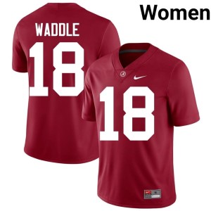 UA Crimson #18 Mack Sutter Embroidery College Football Women's Jersey 200590-961