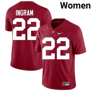Roll Tide 2026-27 Crimson Mark Ingram College Football #22 Womens Jersey 166450-660