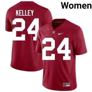Alabama Crimson Tide College Football Women's Crimson Rihyael Kelley High School #24 Jersey 365028-422