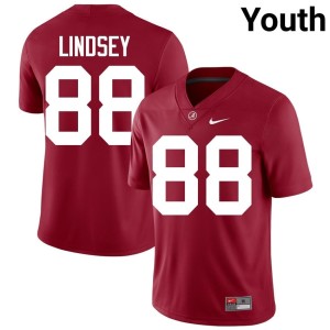 The Tide College Football #88 Youth Crimson Jay Lindsey NCAA Jerseys 509450-685