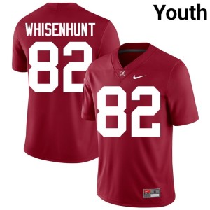 Bama Crimson Official College Football Lane Whisenhunt #82 Youth Jerseys 862772-416