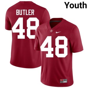 The Tide Replica Crimson Prince Butler #48 College Football Youth Jersey 667209-244