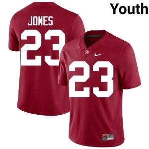 University of Alabama Crimson #23 Youth College Football High School Cayden Jones Jersey 699161-389