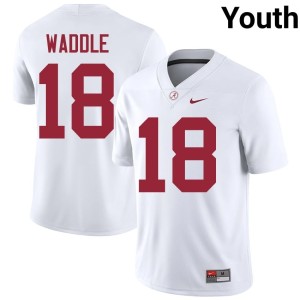 Go Bama #18 2026-27 College Football Mack Sutter White Youth Jerseys 169700-887
